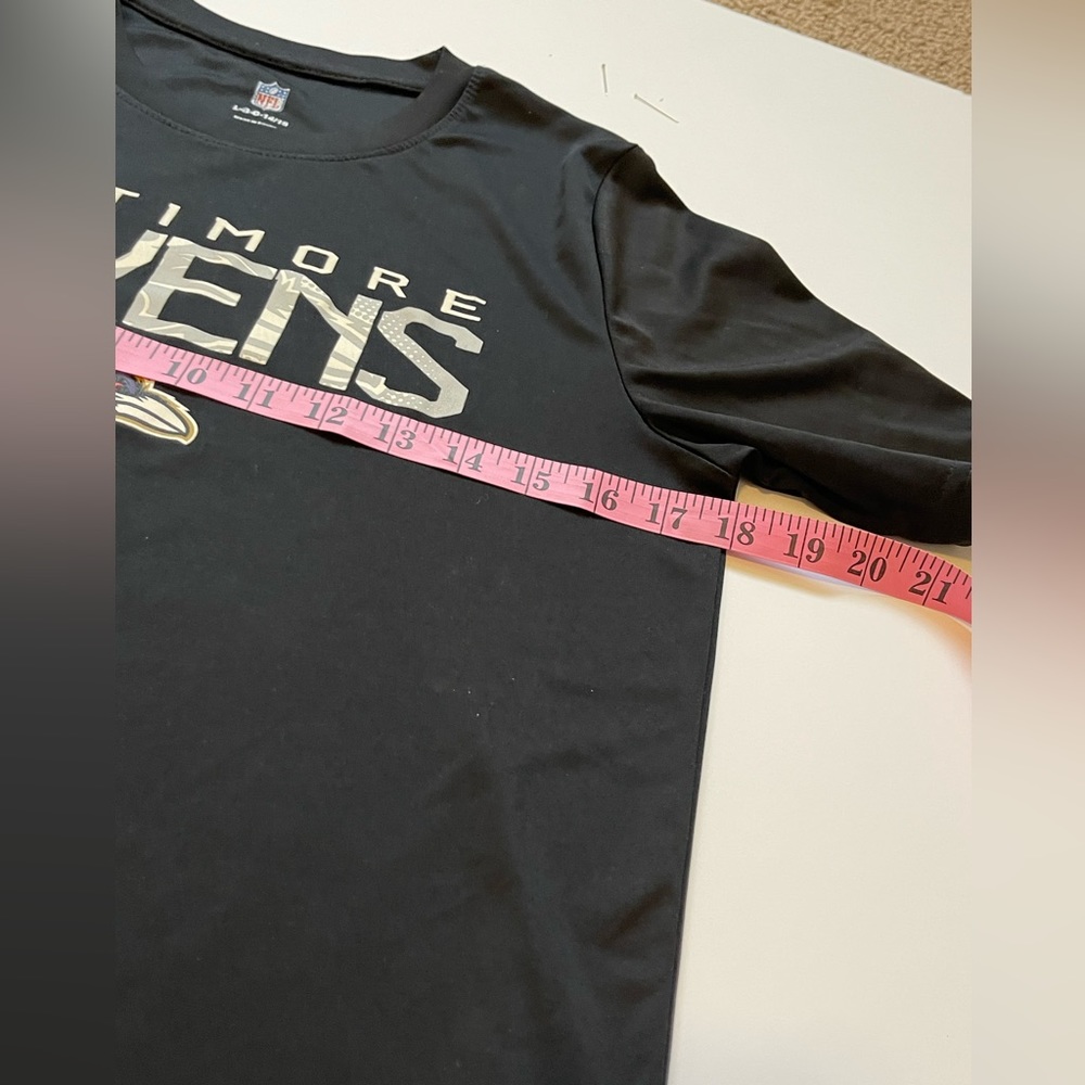 NFL Baltimore Ravens Youth Performance Size Youth L - Picture 4 of 5